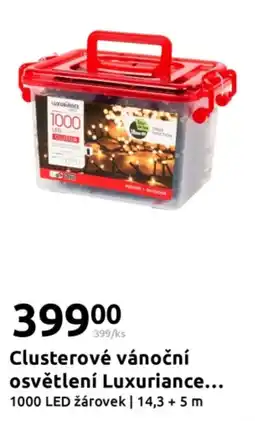 Action Clusterové vánoční osvětlení luxuriance nabídka