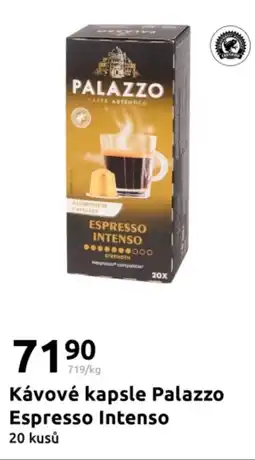 Action Kávové kapsle palazzo espresso intenso nabídka