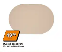 Action Oválné prostírání nabídka