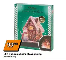 Action Led vánoční diamantová malba nabídka