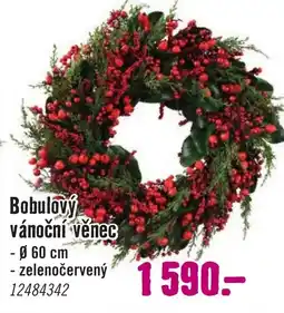 Hornbach Bobulový vánoční věnec nabídka