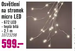 Hornbach Osvětlení na stromek micro led nabídka