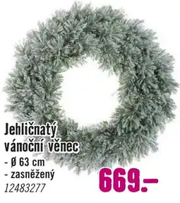 Hornbach Jehličnatý vánoční věnec nabídka