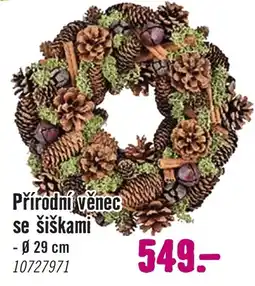 Hornbach Přírodní věnec se šiškami nabídka