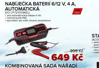 Auto Kelly Nabíječka autobaterií automatická nabídka