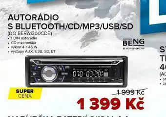 Autorádio s bluetooth beng