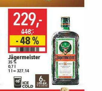 Globus Jägermeister nabídka