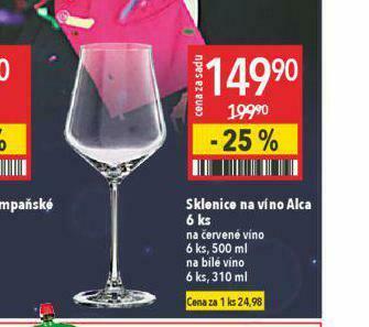 Globus Sklenice na víno nabídka