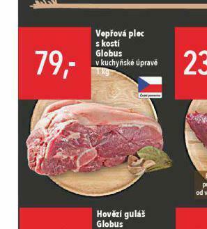 Globus Vepřová plec s kostí nabídka