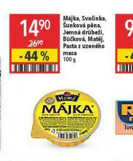 Globus Hamé májka, matěj, svačinka nabídka