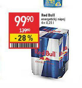 Globus Red bull energetický nápoj nabídka