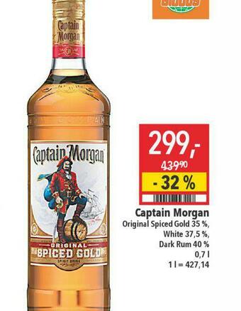 Globus Captain morgan nabídka