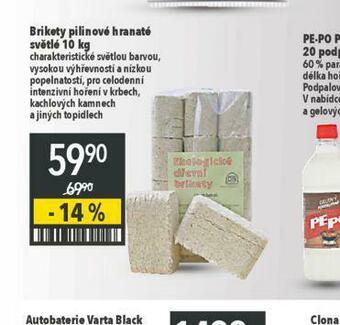 Globus Brikety pilinové hranaté světlé nabídka