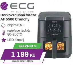 Expert ECG Horkovzdušná fritéza AF 5500 Crunchy nabídka