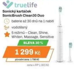 Expert Sonický kartáček Sonic Brush Clean30 Duo nabídka