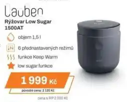 Expert Lauben Rýžovar Low Sugar 1500AT nabídka