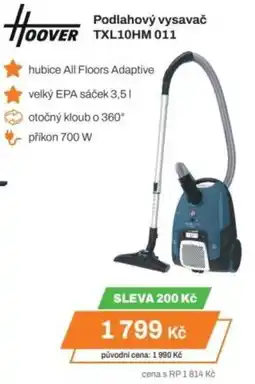 Expert Podlahový vysavač TXL10HM 011 nabídka