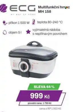 Expert ECG Multifunkční hrnec MH 158 nabídka