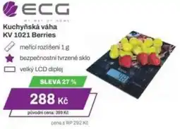 Expert ECG Kuchyňská váha KV 1021 Berries nabídka
