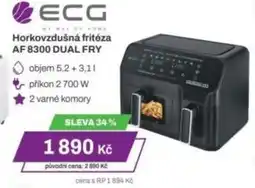 Expert ECG Horkovzdušná fritéza AF 8300 DUAL FRY nabídka