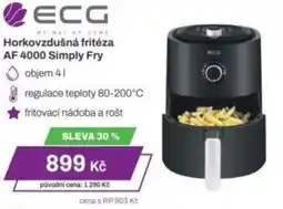 Expert ECG Horkovzdušná fritéza AF 4000 Simply Fry nabídka