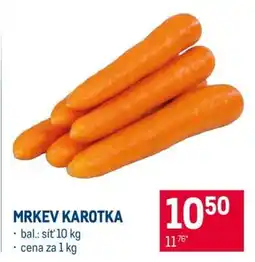 Makro MRKEV KAROTKA nabídka