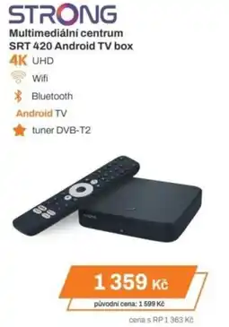 Expert STRONG Multimediální centrum SRT 420 Android TV box nabídka