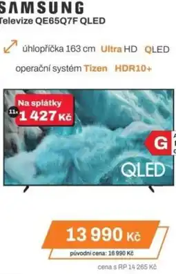 Expert SAMSUNG Televize QE65Q7F QLED nabídka