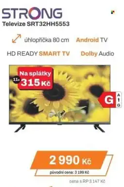 Expert STRONG Televize SRT32HH5553 nabídka