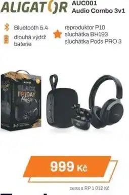 Expert ALIGATOR AUC001 Audio Combo 3v1 nabídka