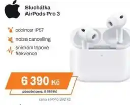 Expert Sluchátka AirPods Pro 3 nabídka