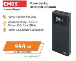Expert EMOS Powerbanka BetaQ 20.000mAh nabídka