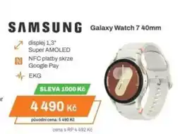 Expert SAMSUNG Galaxy Watch 7 40mm nabídka