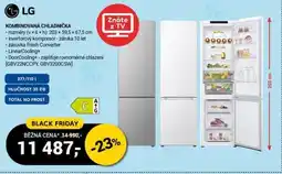 Planeo Elektro LG Kombinovaná chladnička nabídka
