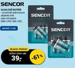 Planeo Elektro SENCOR Alkalické baterie nabídka