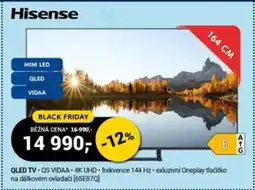 Planeo Elektro Hisense Qled TV nabídka
