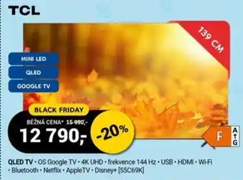 Planeo Elektro TCL Qled TV nabídka