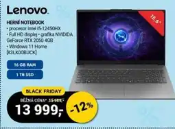 Planeo Elektro Lenovo Herní notebook nabídka