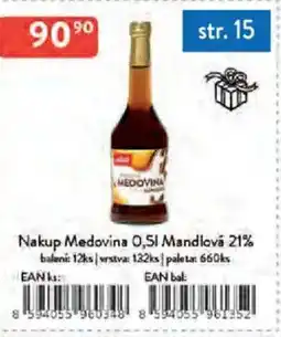 Qanto Nakup Medovina Mandlová 21% nabídka