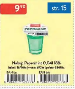 Qanto Nakup Pepermint 18% nabídka
