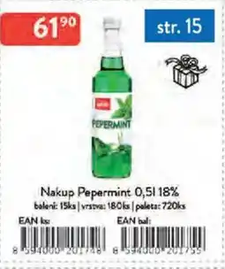 Qanto Nakup Pepermint 18% nabídka