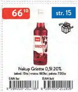 Qanto Nakup Griotte 20% nabídka