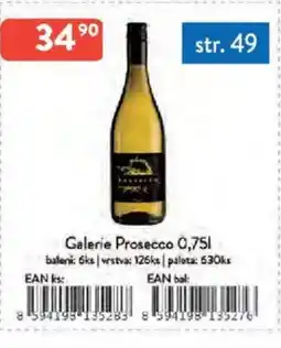 Qanto Galerie Prosecco nabídka
