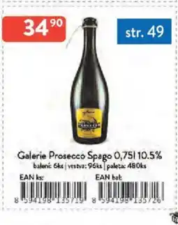 Qanto Galerie Prosecco Spago 10.5% nabídka