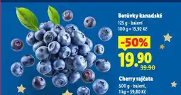 Lidl Borůvky kanadské nabídka