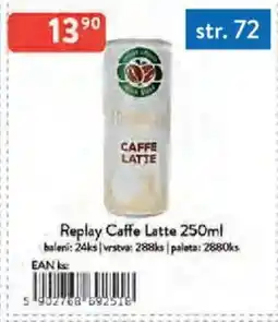 Qanto Replay Caffe Latte nabídka