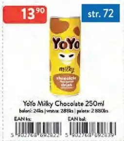 Qanto YoYo Milky Chocolate nabídka