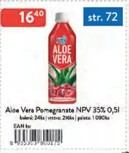 Qanto Aloe Vera Pomegranate NPV 35% nabídka