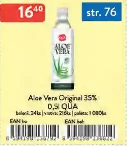 Qanto Aloe Vera Original 35% QUA nabídka