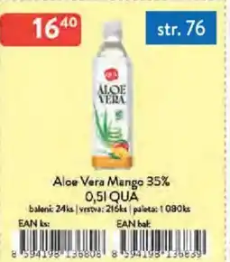 Qanto Aloe Vera Mango 35% QUA nabídka